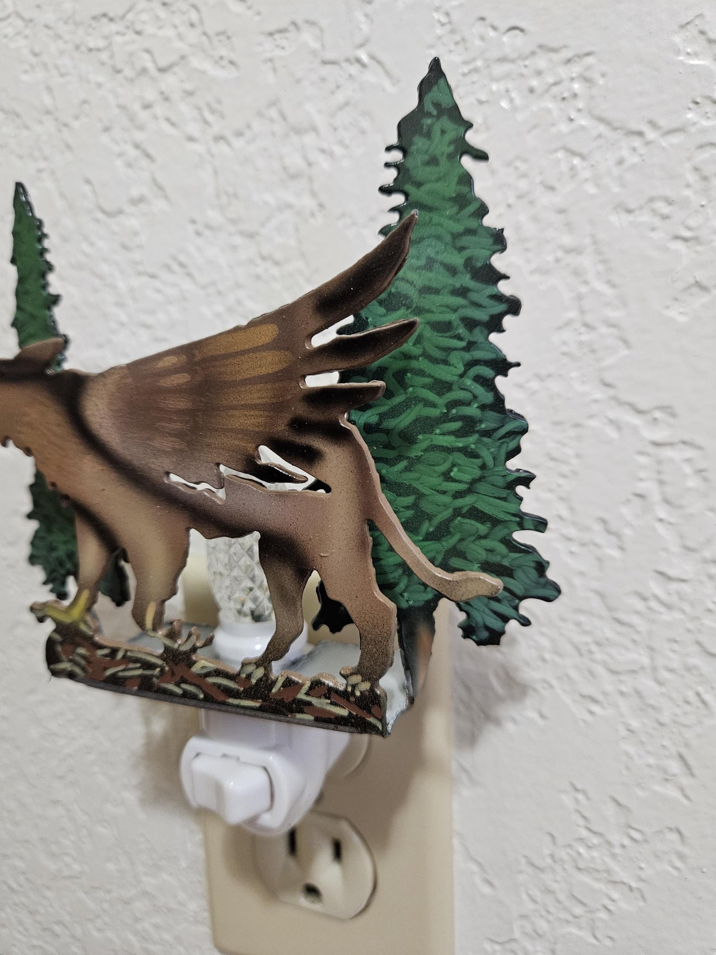 Griffin amongst the Trees- made from durable, hand-painted steel
