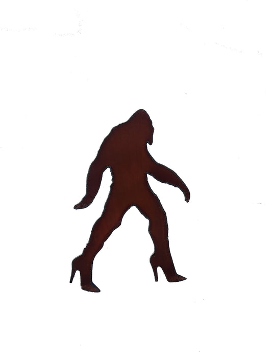 Sassy Quatch Lady Sasquatch in High Heels Sassyquatch